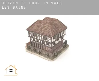 Huizen te huur in  Vals-les-Bains