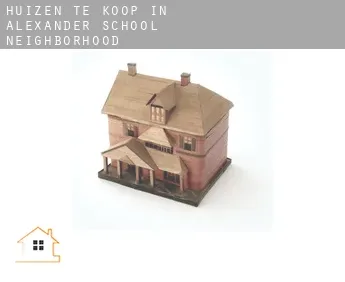 Huizen te koop in  Alexander School Neighborhood