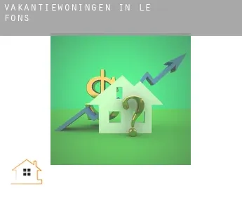 Vakantiewoningen in  Le Fons