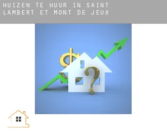 Huizen te huur in  Saint-Lambert-et-Mont-de-Jeux