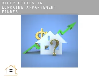 Other cities in Lorraine  appartement finder