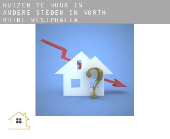 Huizen te huur in  Andere steden in North Rhine-Westphalia