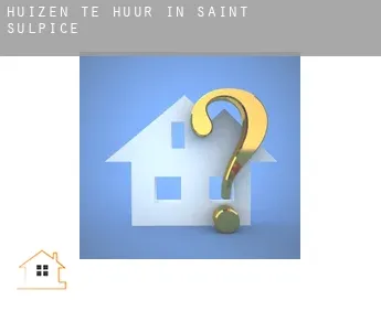 Huizen te huur in  Saint-Sulpice