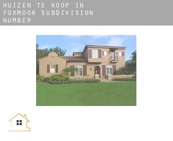 Huizen te koop in  Foxmoor Subdivision Number 2
