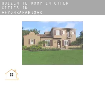 Huizen te koop in  Other cities in Afyonkarahisar