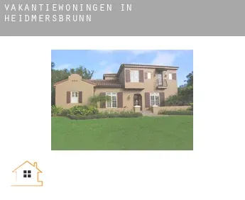 Vakantiewoningen in  Heidmersbrunn