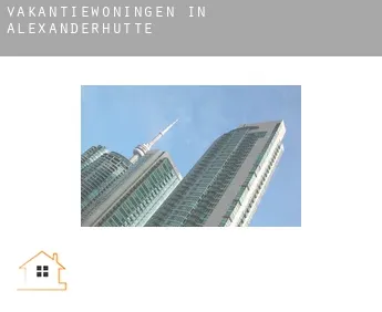 Vakantiewoningen in  Alexanderhütte