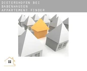 Dietershofen bei Babenhausen  appartement finder