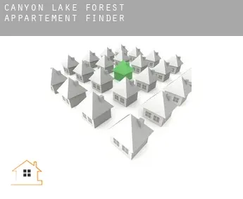 Canyon Lake Forest  appartement finder