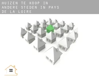 Huizen te koop in  Andere steden in Pays de la Loire