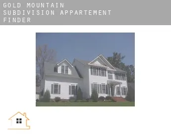 Gold Mountain Subdivision  appartement finder