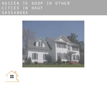 Huizen te koop in  Other cities in Haut-Sassandra