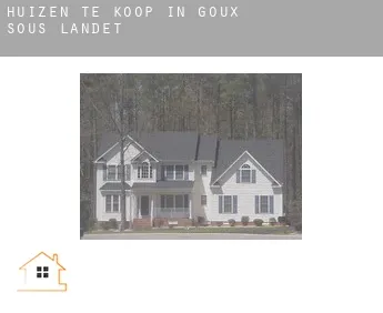 Huizen te koop in  Goux-sous-Landet