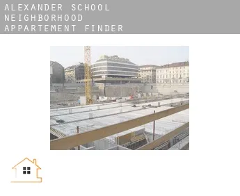 Alexander School Neighborhood  appartement finder