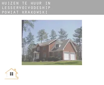 Huizen te huur in  Powiat krakowski (Lesser Poland Voivodeship)