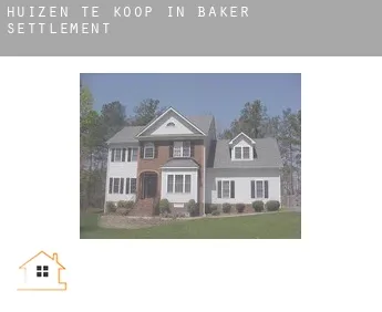 Huizen te koop in  Baker Settlement