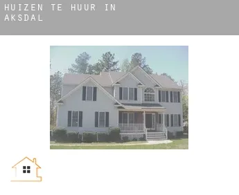 Huizen te huur in  Aksdal