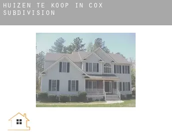 Huizen te koop in  Cox Subdivision