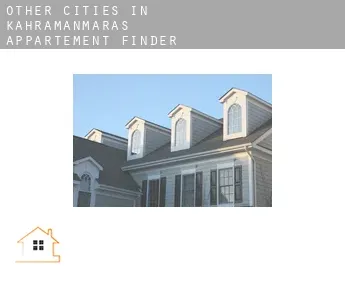 Other cities in Kahramanmaras  appartement finder