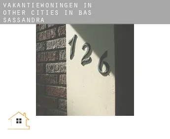 Vakantiewoningen in  Other cities in Bas-Sassandra